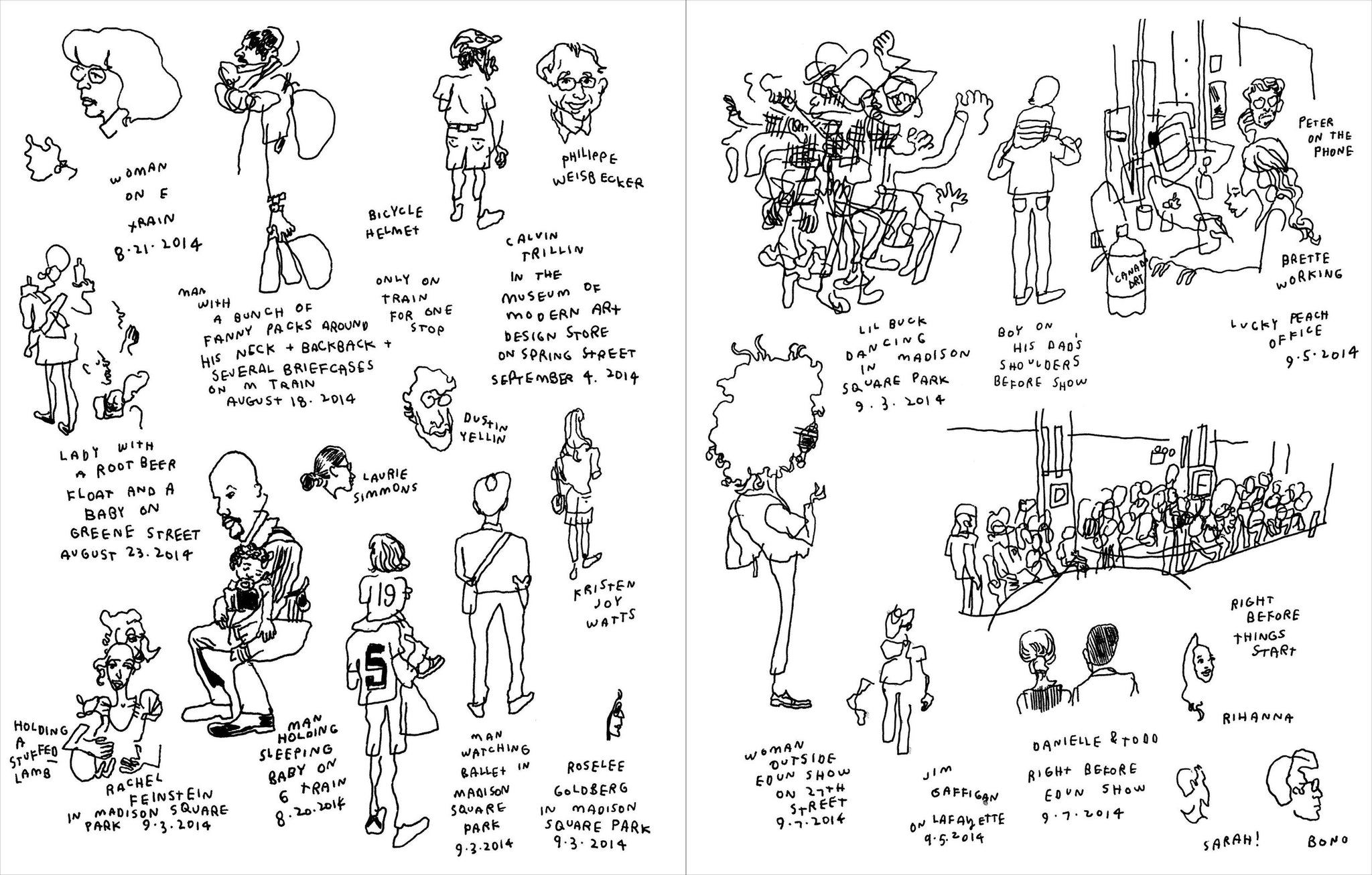 Load image into Gallery viewer, Every Person in New York by Jason Polan Vol. 2