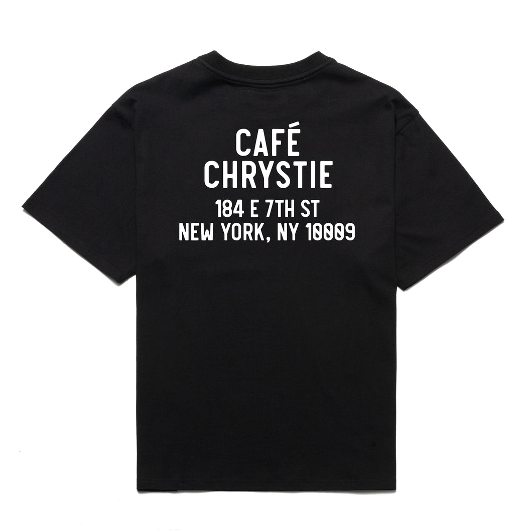 Café Chrystie T-shirt Black