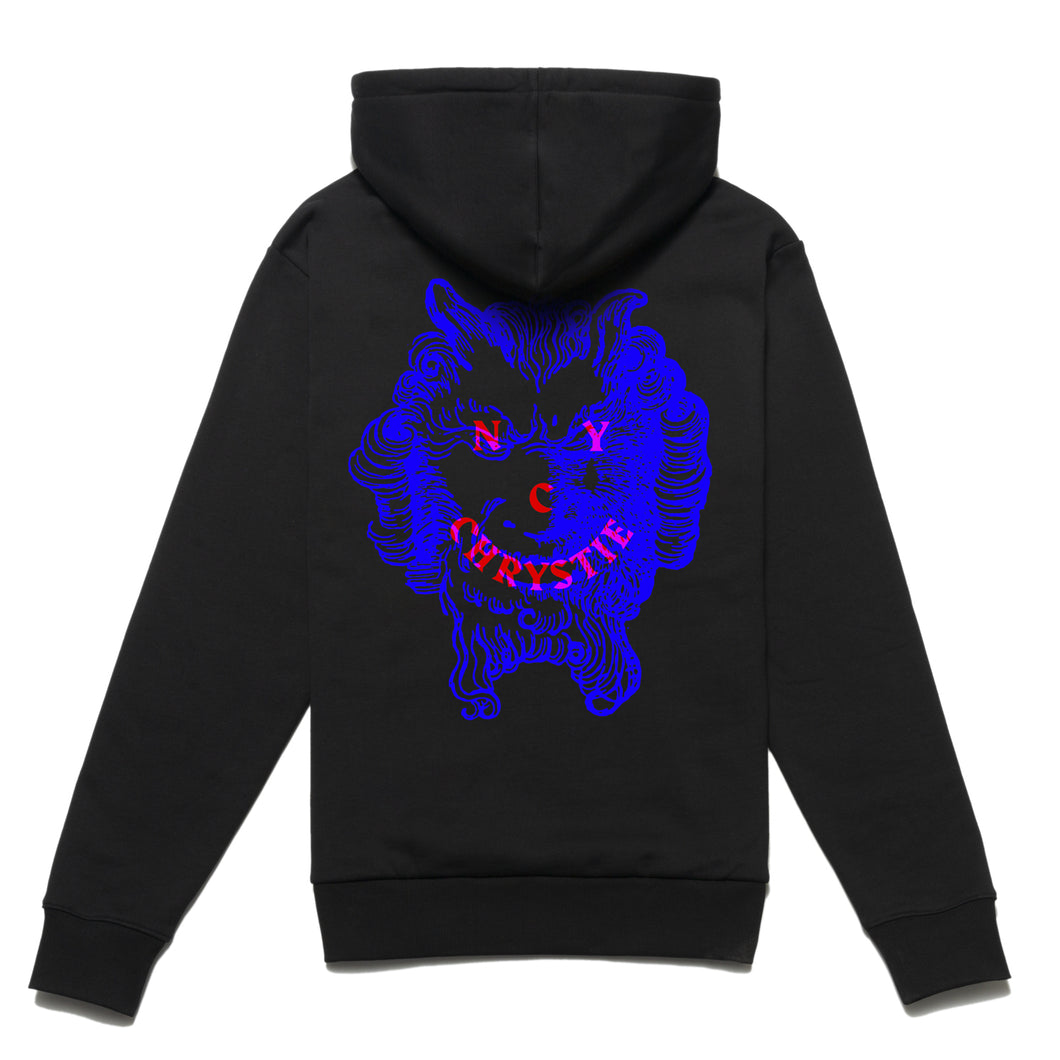 Demon Smile logo hoodie_Black