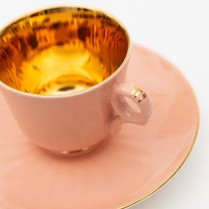 Espresso cup & saucer_Type 02_Apricot