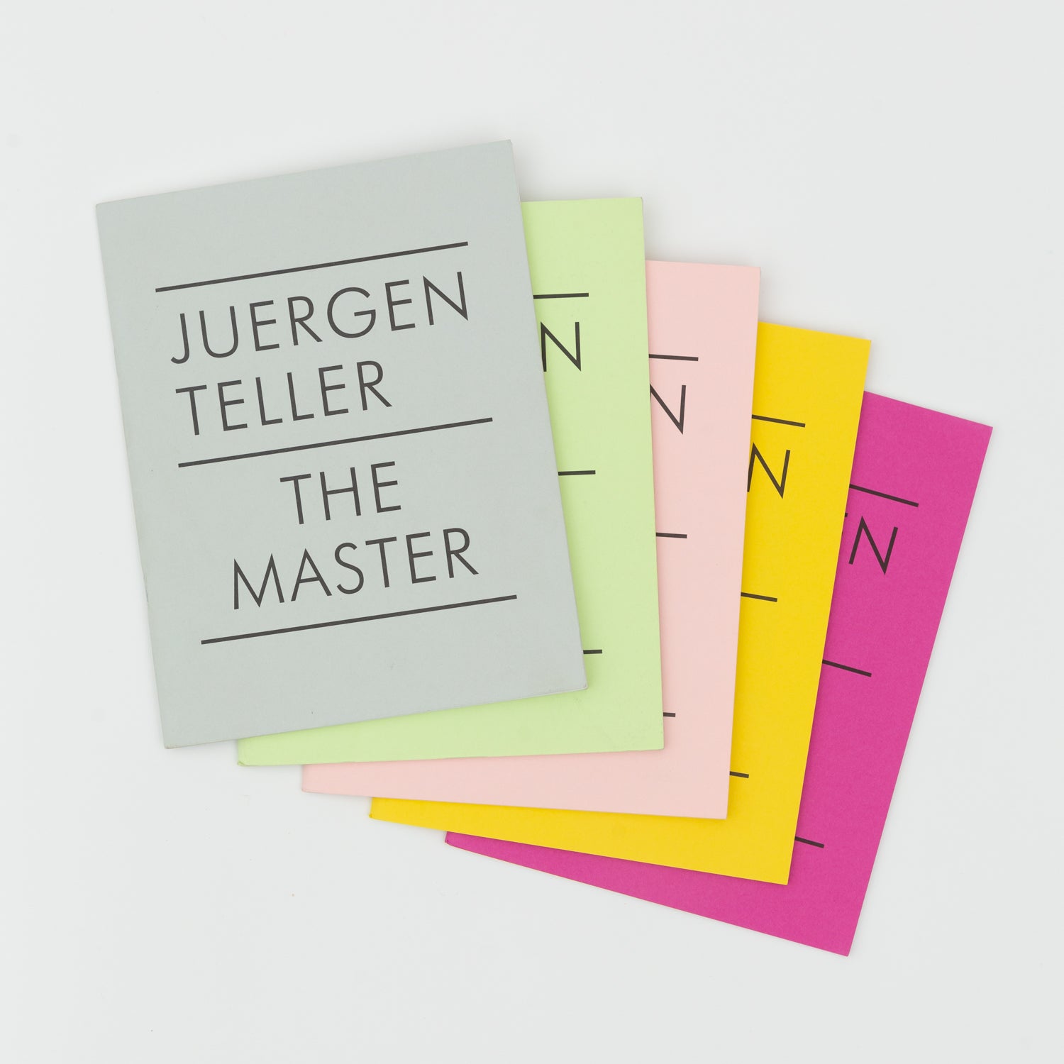 The Master I – V collection set by Juergen Teller – Chrystie NYC