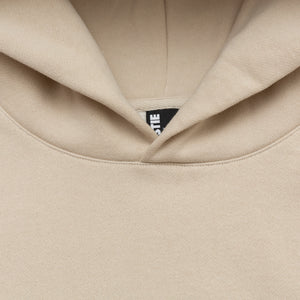 Chrystie staple line OG logo patch hoodie_Ivory