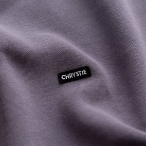 Chrystie staple line OG logo patch hoodie_Faded Purple