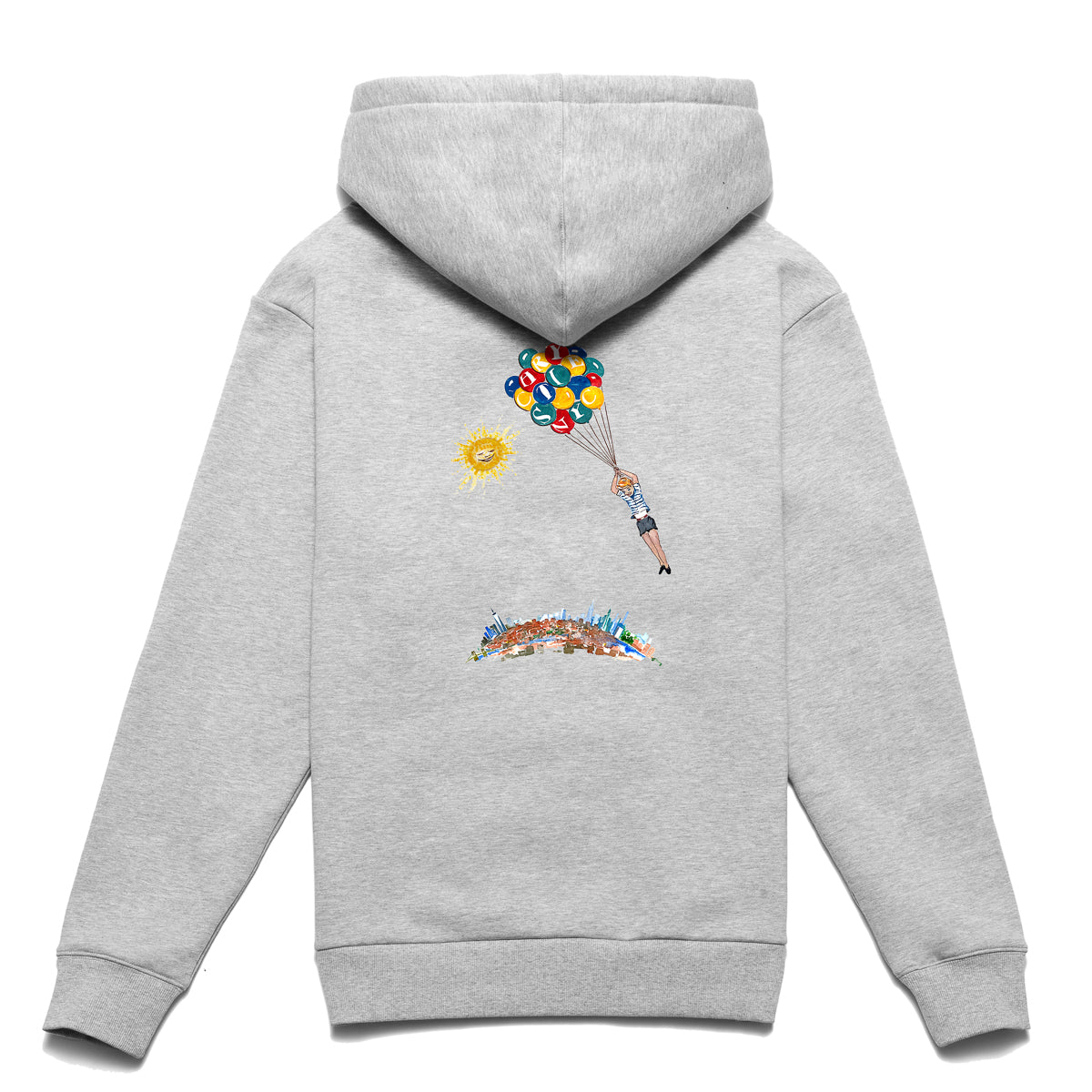 Load image into Gallery viewer, NYC Balloon boy hoodie_Ash grey