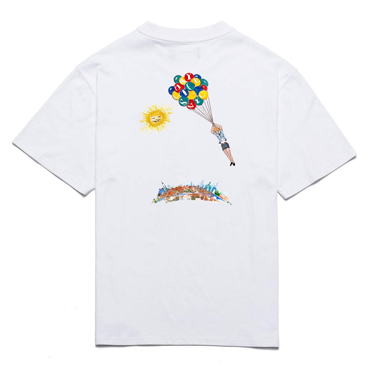 Load image into Gallery viewer, NYC Balloon boy T-shirt_White