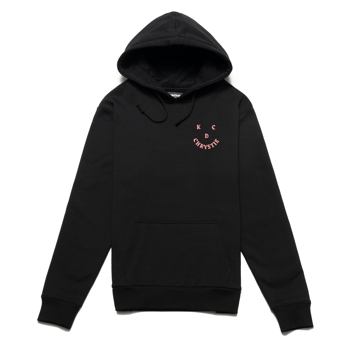 Load image into Gallery viewer, KCDC X CHRYSTIE Smile Logo Hoodie BLACK