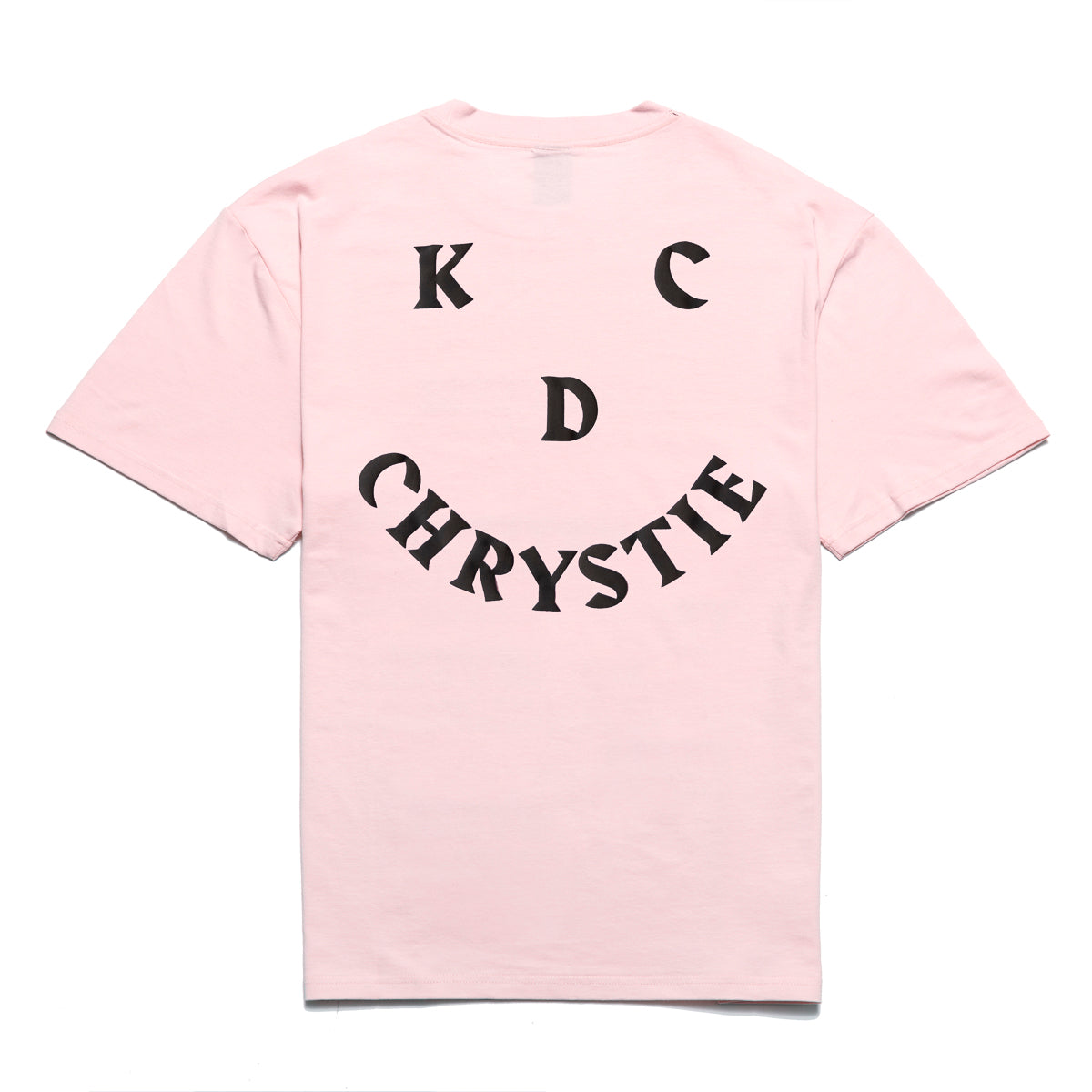 KCDC X CHRYSTIE Smile Logo Tee PINK