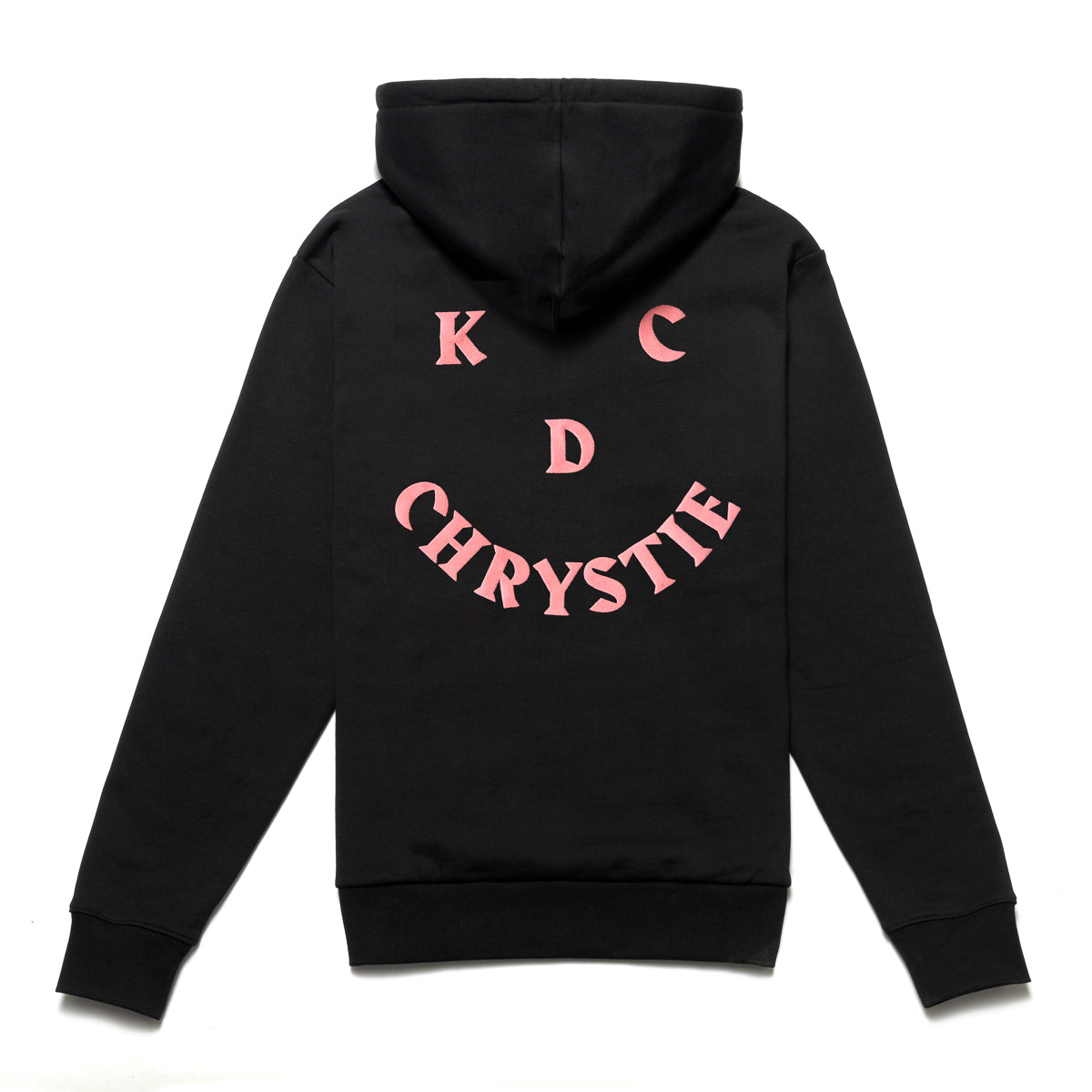 Load image into Gallery viewer, KCDC X CHRYSTIE Smile Logo Hoodie BLACK