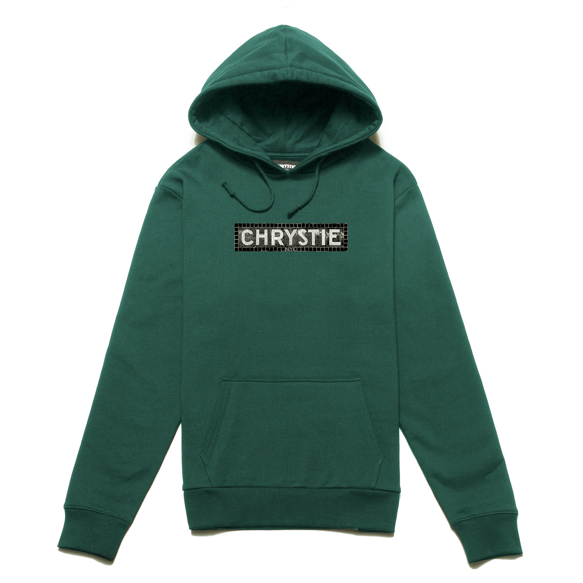 Load image into Gallery viewer, Station logo hoodie_Alpine green