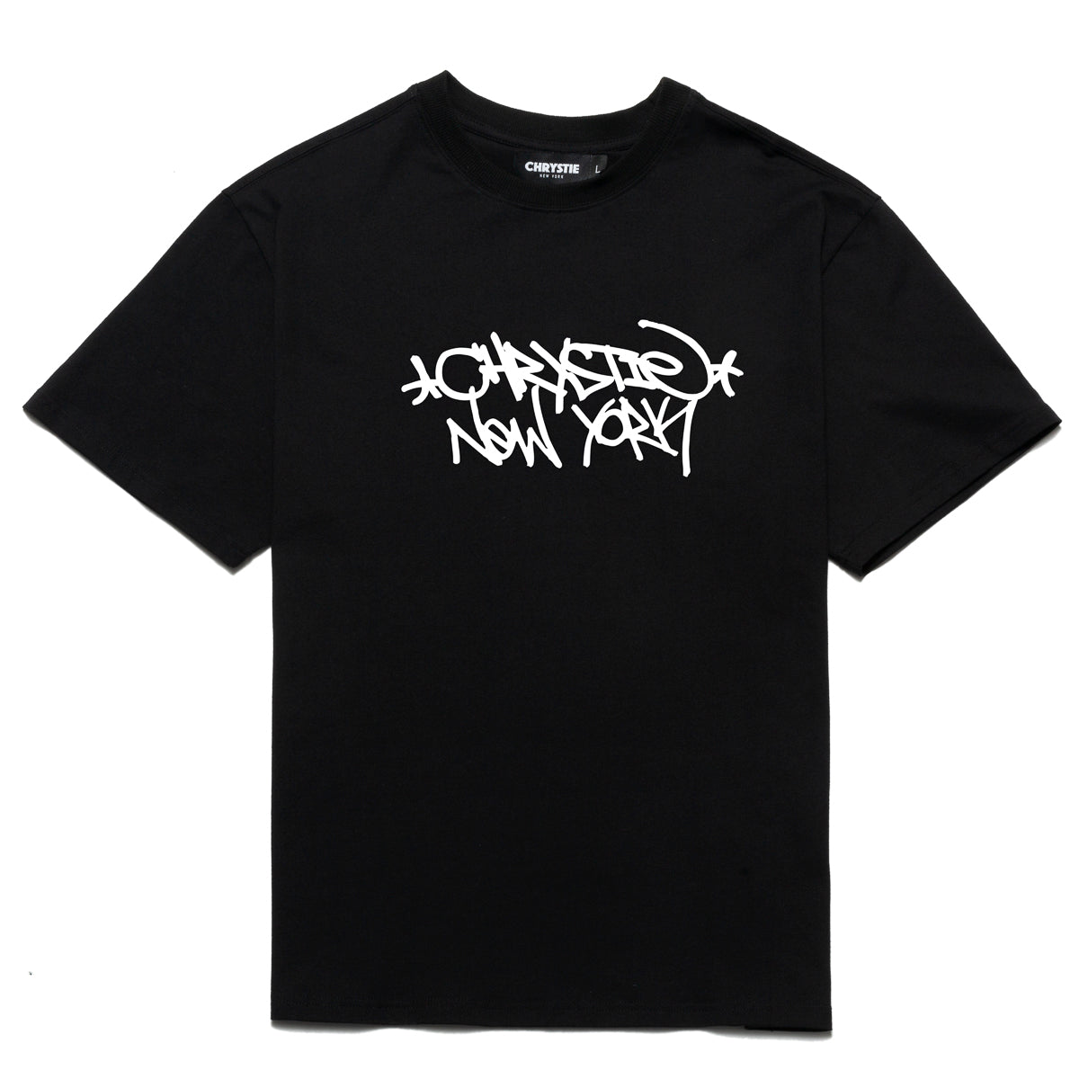 Load image into Gallery viewer, Tag logo T-shirt / Black