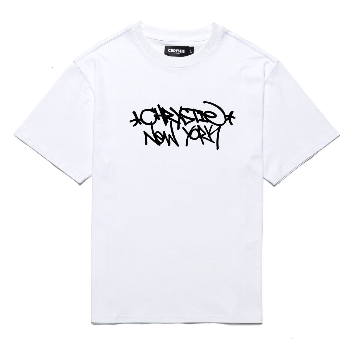 Load image into Gallery viewer, Tag logo T-shirt / White