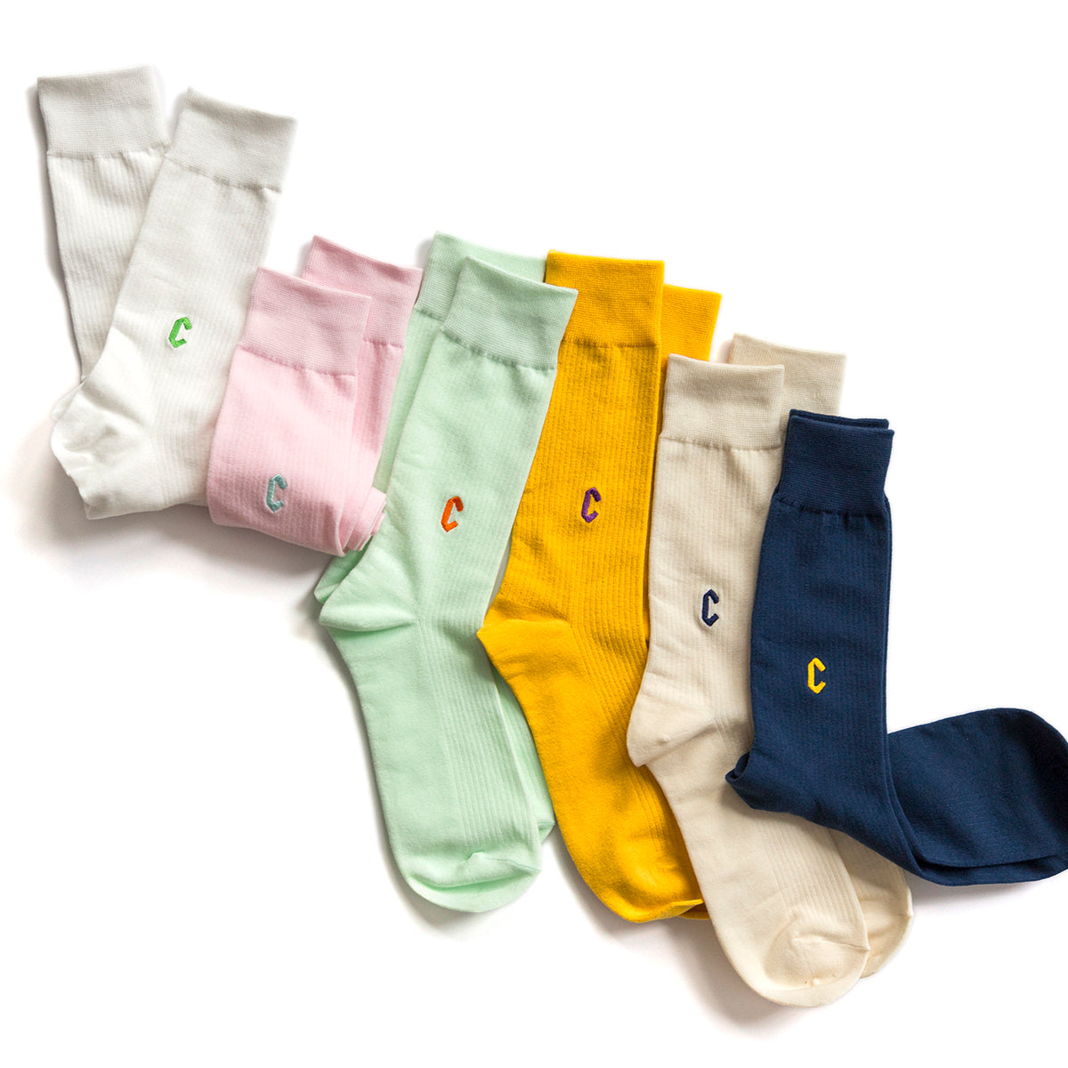 Load image into Gallery viewer, Chrystie C Logo Socks