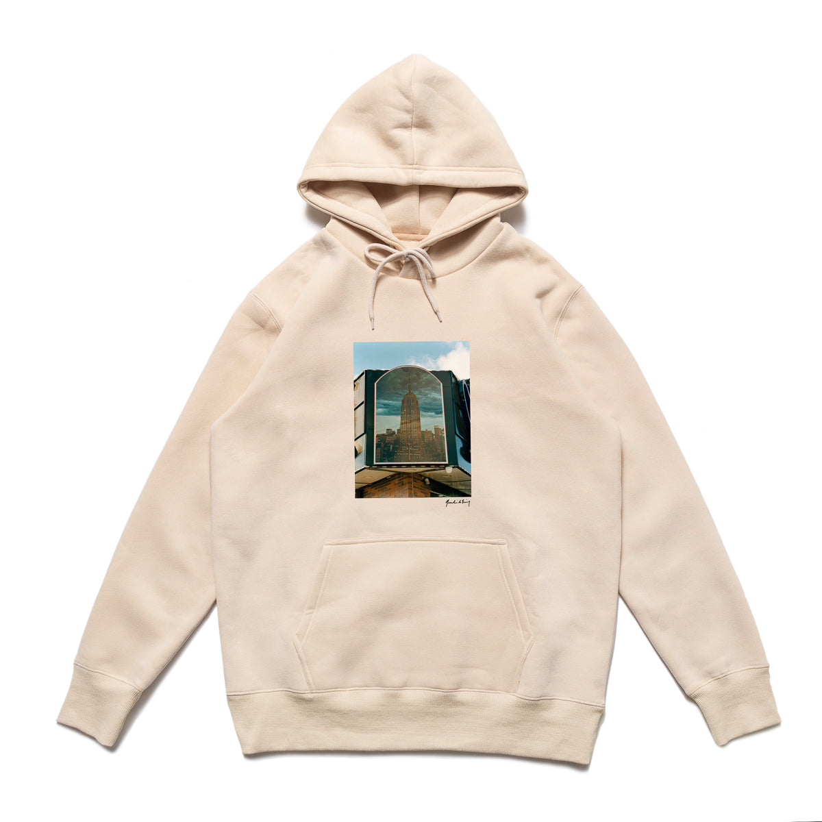 Load image into Gallery viewer, Quentin De Briey Empire Hoodie BONE