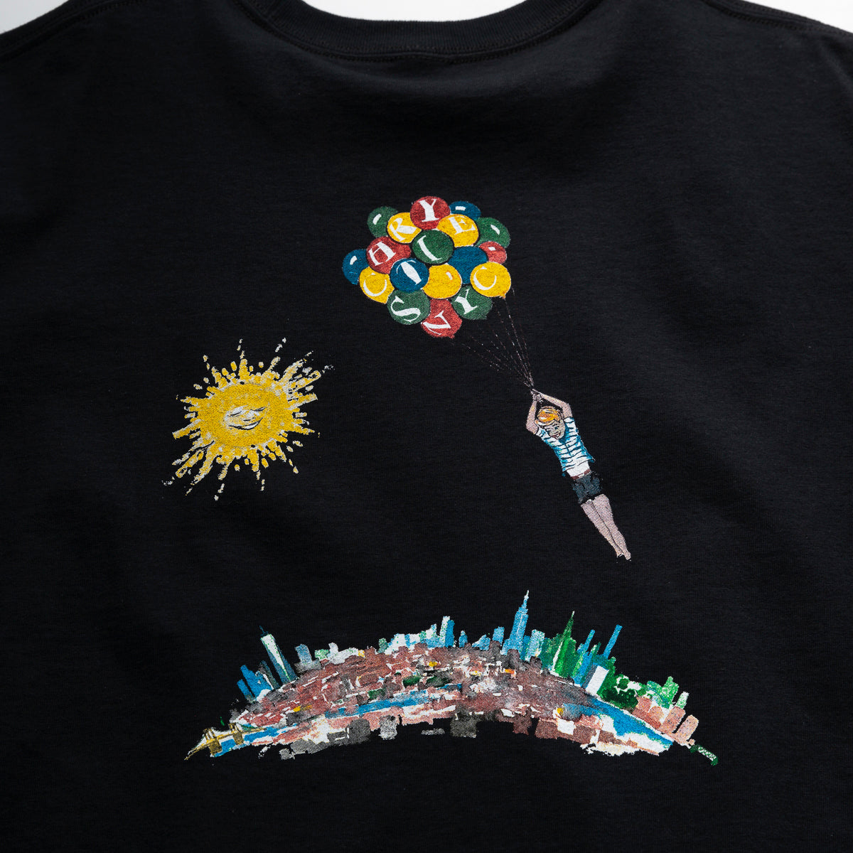 Load image into Gallery viewer, NYC Balloon boy T-shirt_Black