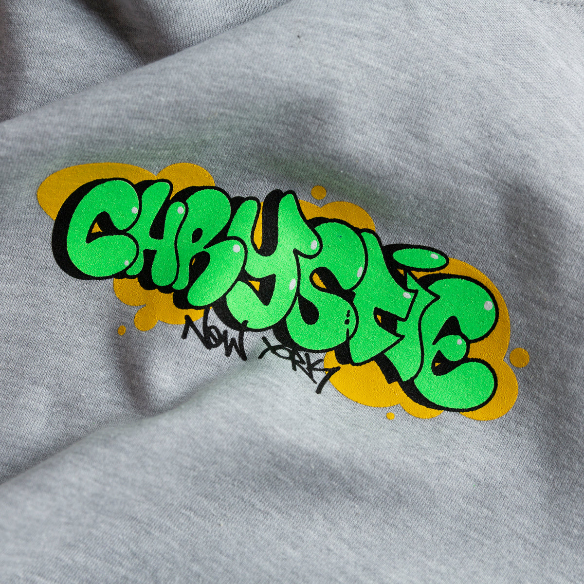 Load image into Gallery viewer, Bubble graffiti logo hoodie_Ash Grey