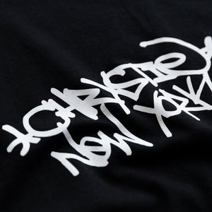 Tag logo T-shirt / Black