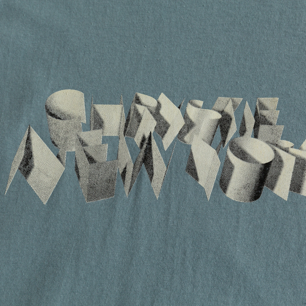 Load image into Gallery viewer, 3D Logo Tee DUSTY BLUE