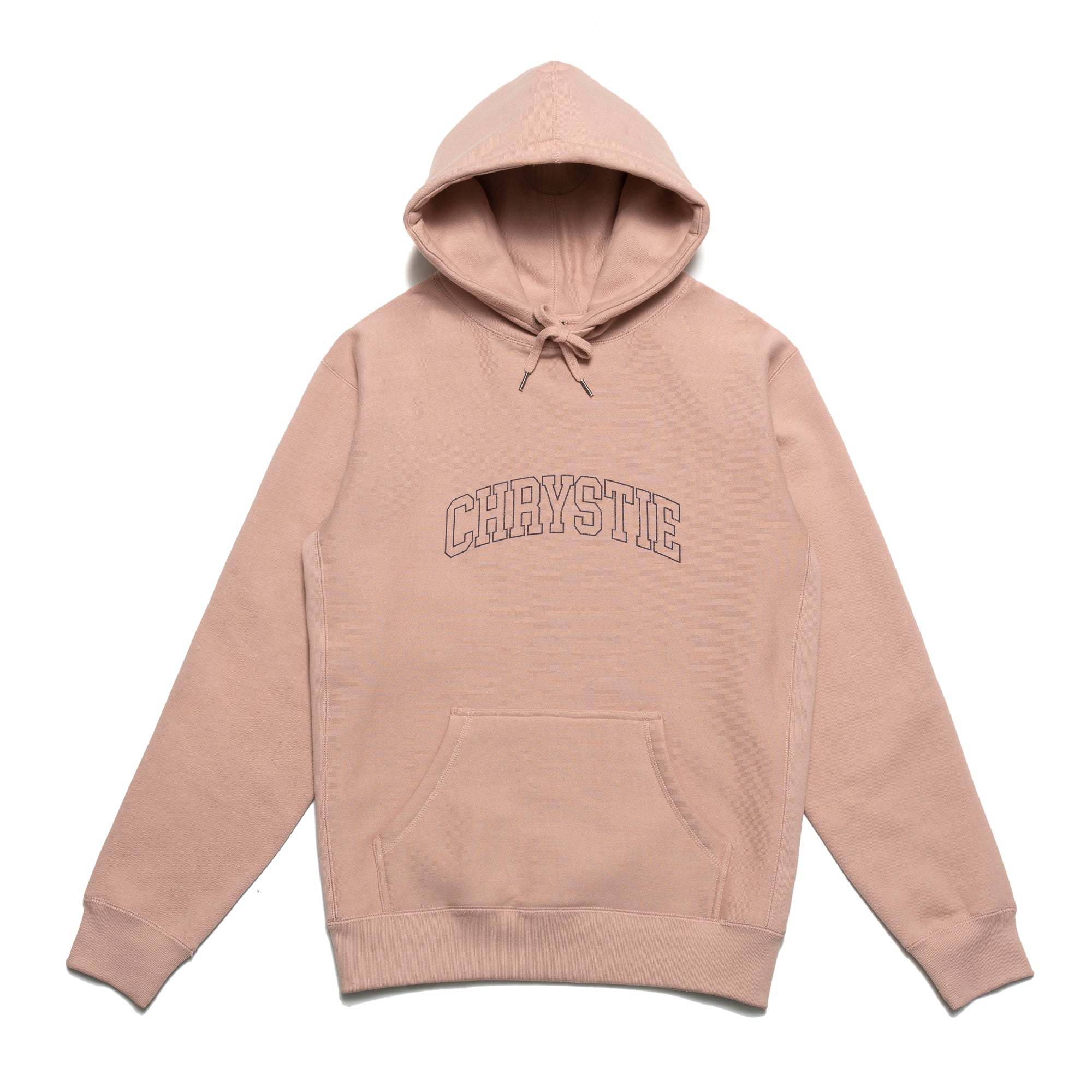 Load image into Gallery viewer, Collegiate Logo Pullover Hoodie DUSTY PINK