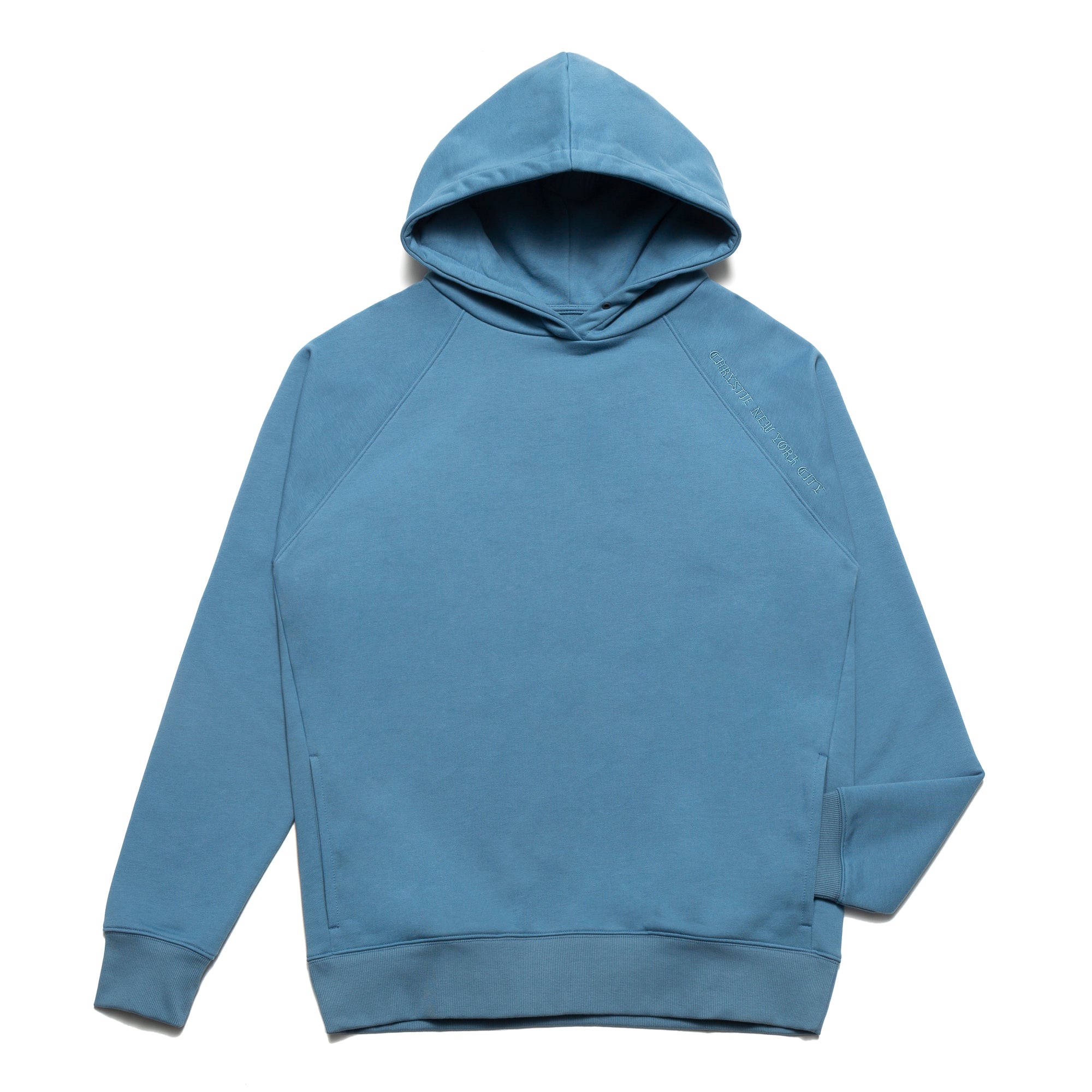 Load image into Gallery viewer, Side Pocket Hoodie STONE BLUE