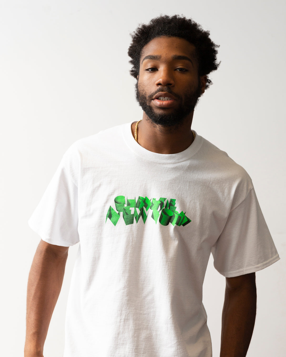 Load image into Gallery viewer, 3D Logo Tee WHITE