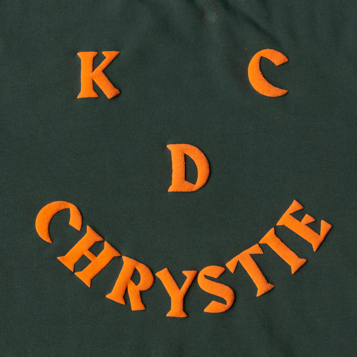 Load image into Gallery viewer, KCDC X CHRYSTIE Smile Logo Crewneck ALPINE