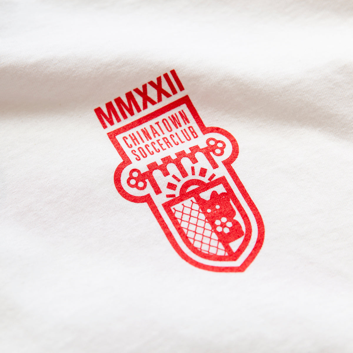 Load image into Gallery viewer, Chrystie x CSC Anniversary Crest T-shirt - White