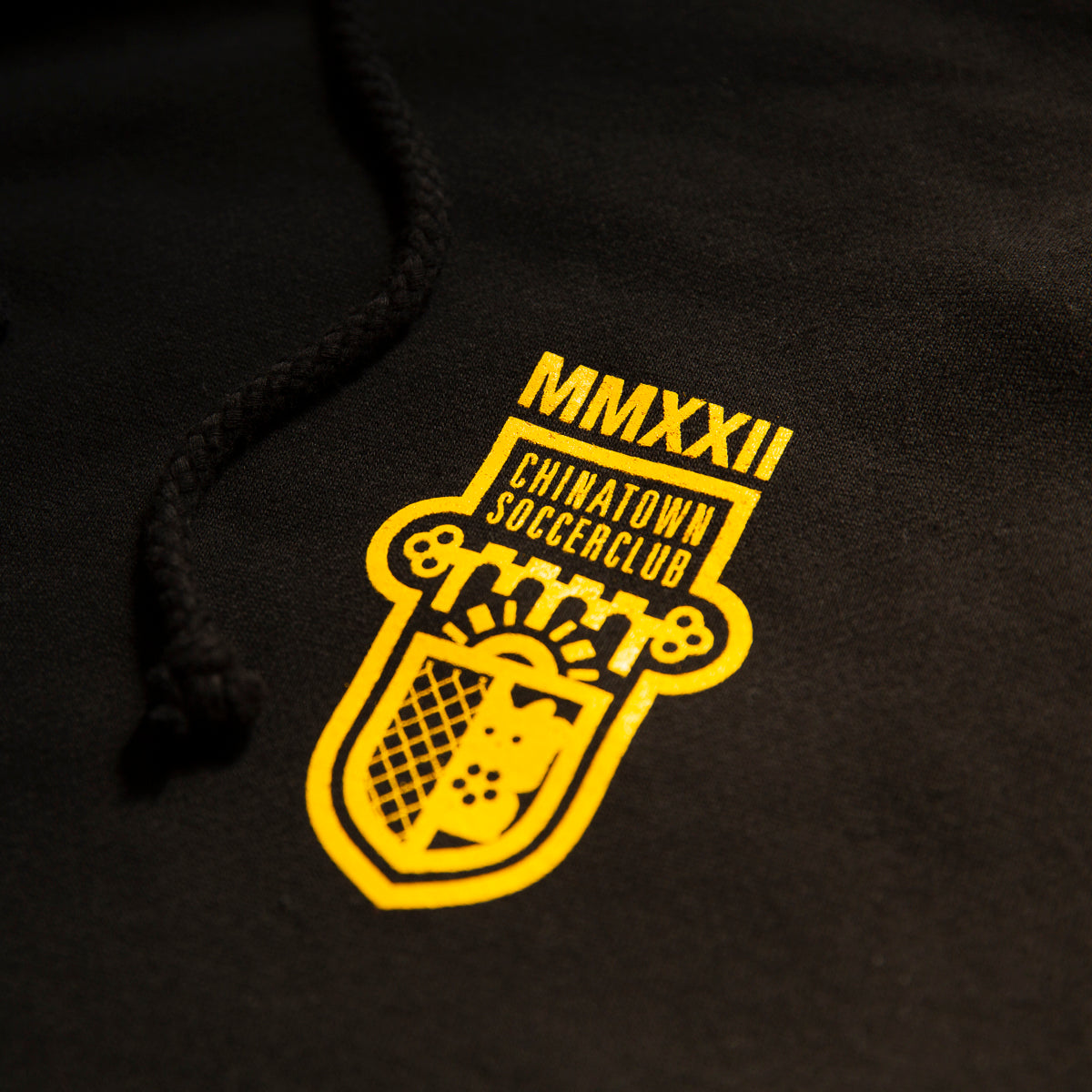Load image into Gallery viewer, Chrystie x CSC 20th Crest Hoodie BLACK