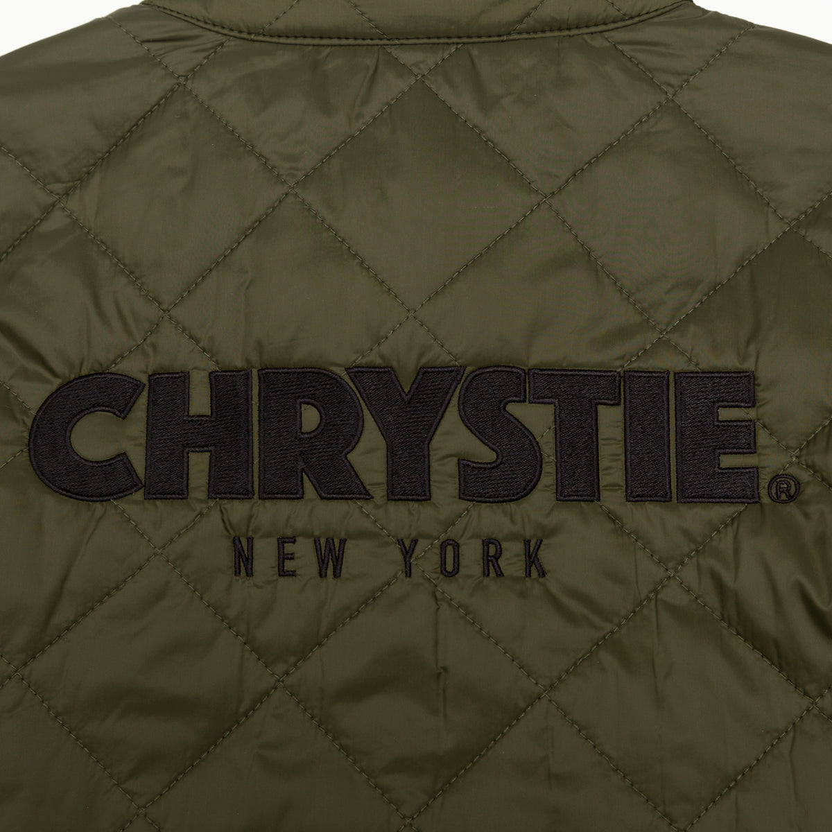 Load image into Gallery viewer, OG Logo Quilted Jacket ARMY GREEN